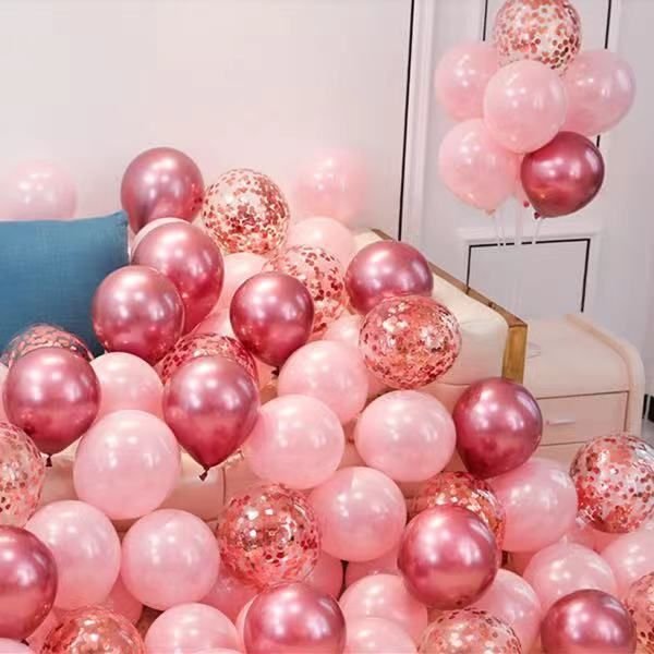Creative Wedding Party Scene Arrangement Sequins Balloon Decoration 50-Bag