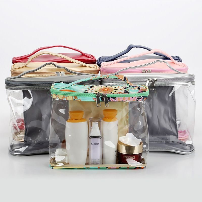 Pvc Travel Makeup Wash Bag Transparent Cosmetic Bag