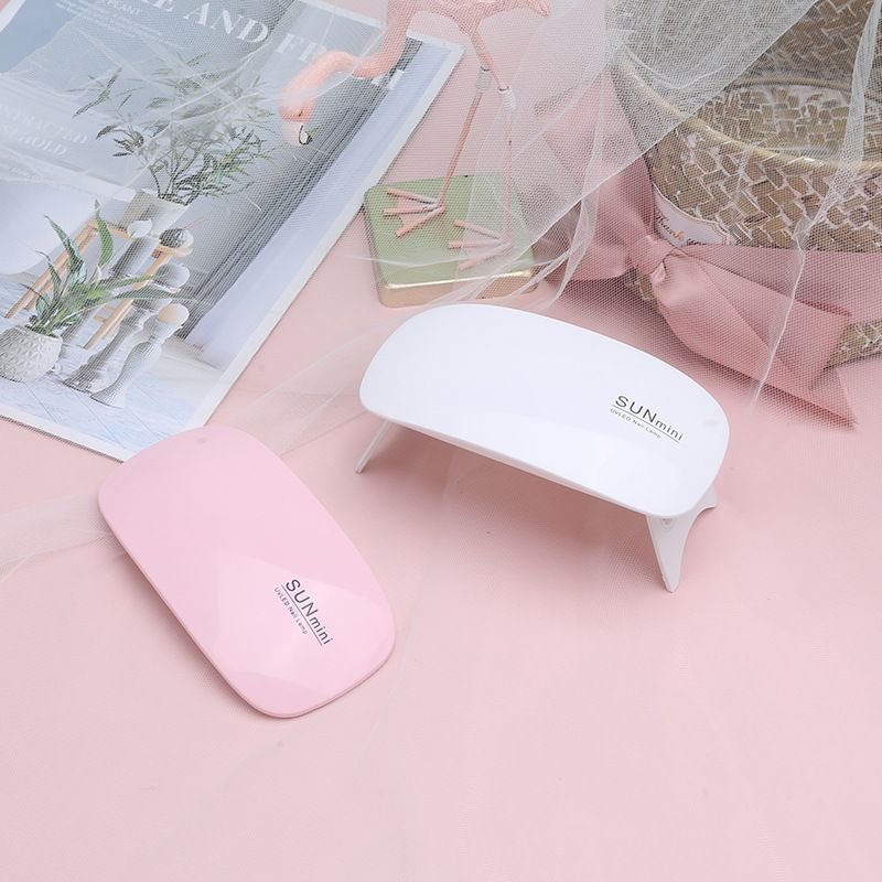 Mini Nail Polish Glue Drying Baking Lamp Usb Interface Folding Sunmini Mouse Light Therapy Lamp Small Nail Lamp