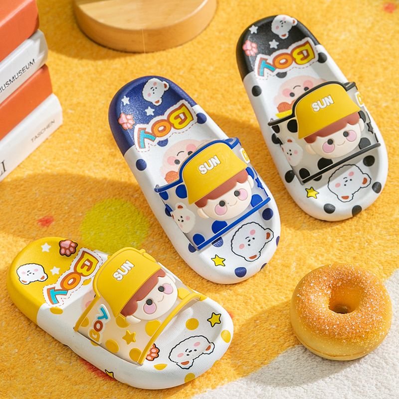 Summer Children Fashion Cartoon Slippers