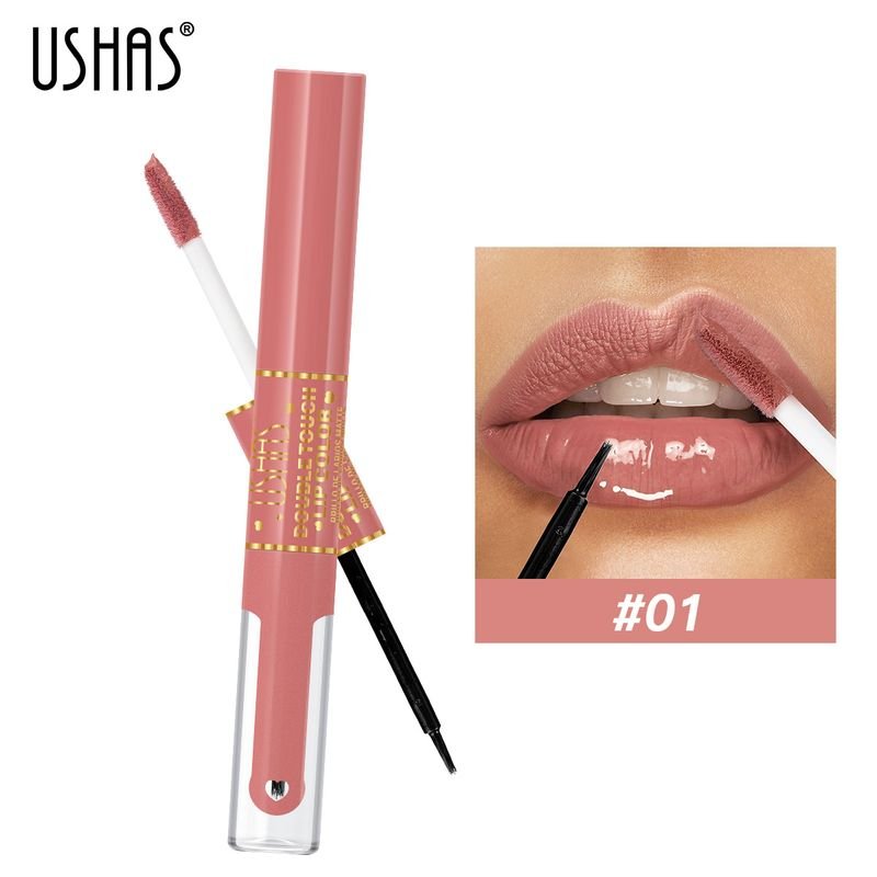 USHAS Women Non-Stick Cup Matte Lip Glaze