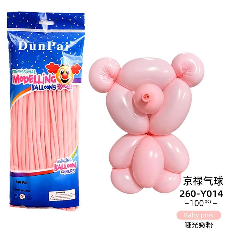 Creative Wedding Birthday Party Matte Long Balloon