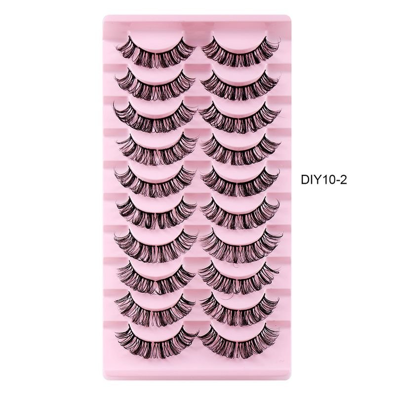 Women Fashion Curly Thick Simulation Natural False Eyelashes