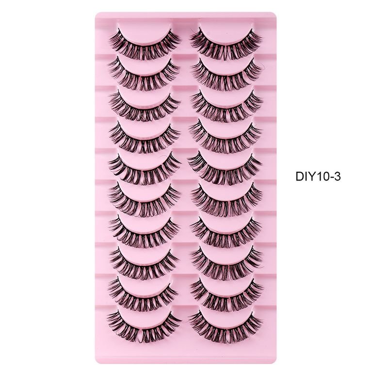 Women Fashion Curly Thick Simulation Natural False Eyelashes