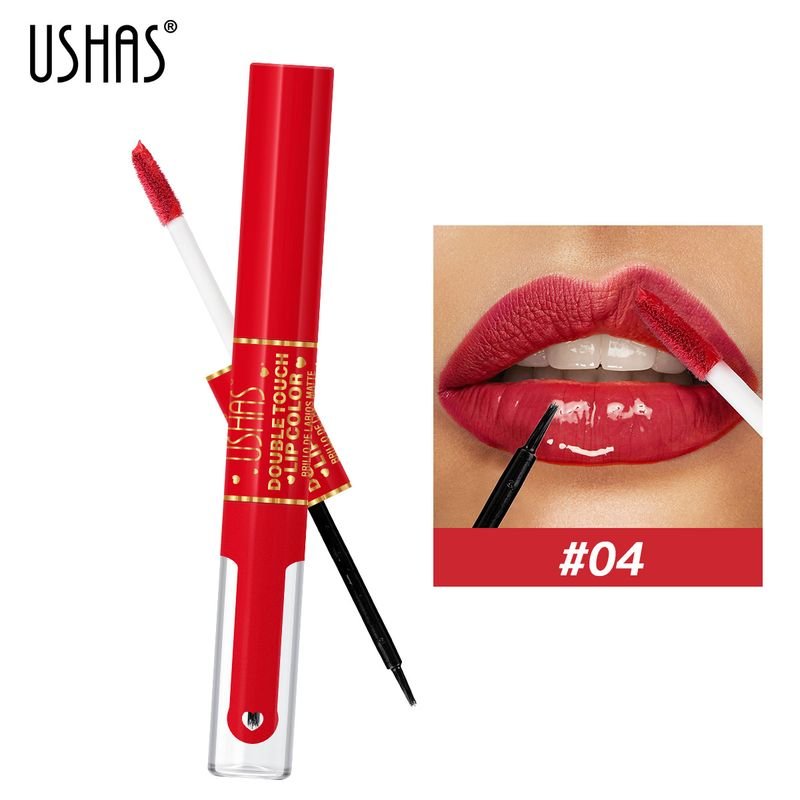 USHAS Women Non-Stick Cup Matte Lip Glaze