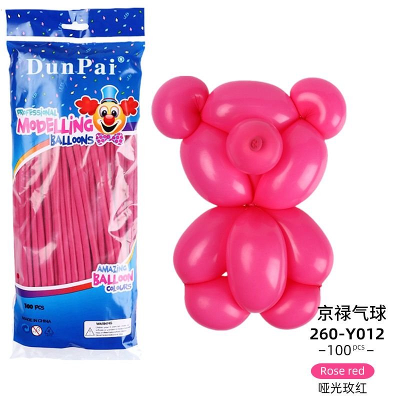 Creative Wedding Birthday Party Matte Long Balloon