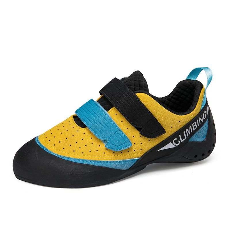 Outdoor Neutral Color Block Velcro Rock Climbing Mountain Climbing Non-Slip Training Shoes