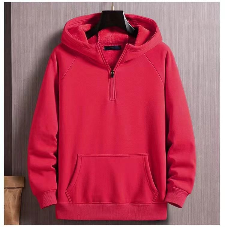 420g Raglan Shoulder Fleece-Lined Women Men Outer Wear Spring And Autumn Custom Hoodie