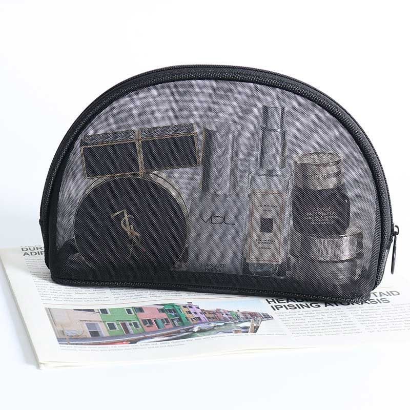 Portable Simple Large-Capacity Transparent Cosmetic Bag