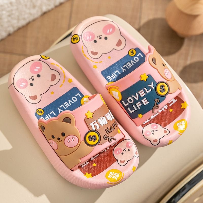 Summer Children Fashion Cartoon Slippers