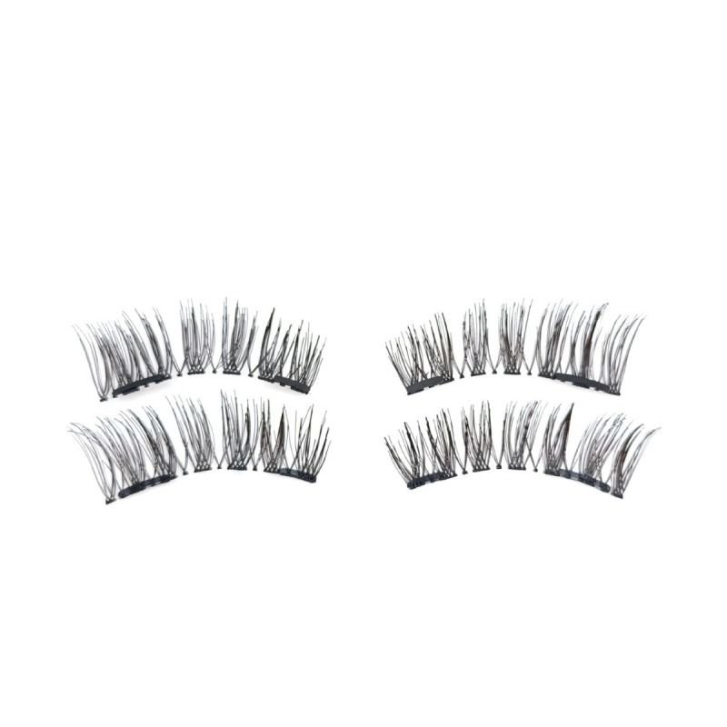 Women Simple Natural Sharpening Thick Simulation False Eyelash Two Pair