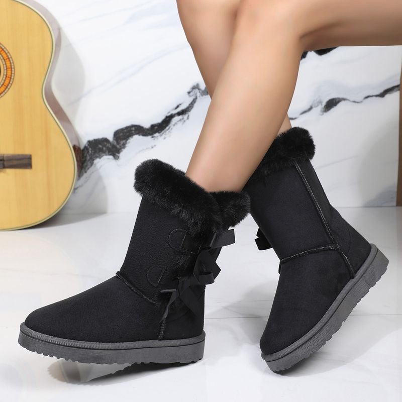 Autumn And Winter Women Plus Size Warm Snow Boots