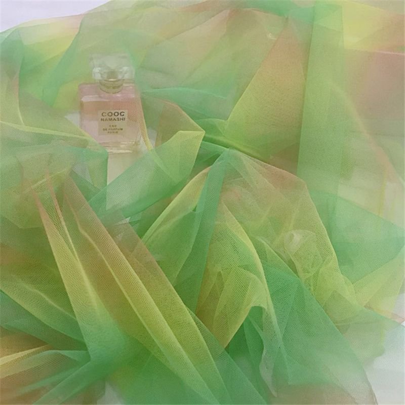 100*150cm DIY Rainbow Gradient Tulle Photography Prop Background Cloth