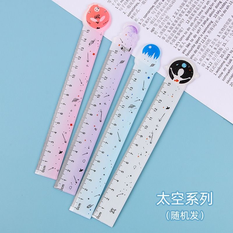 Creative Cute Acrylic Dinosaur Space 15Cm Scale