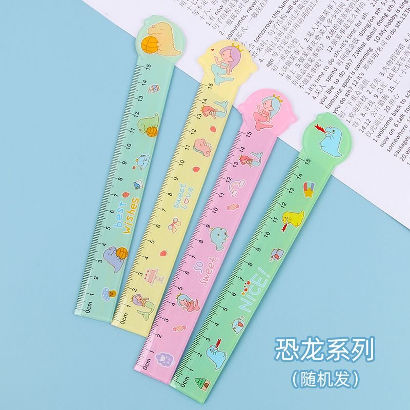 Creative Cute Acrylic Dinosaur Space 15Cm Scale