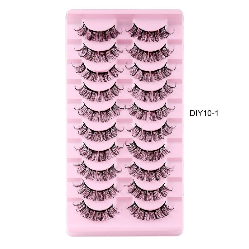 Women Fashion Curly Thick Simulation Natural False Eyelashes