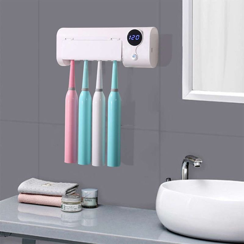 Smart Induction UV Light Toothbrush Holder Sterilizer Box