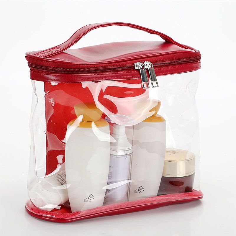 Pvc Travel Makeup Wash Bag Transparent Cosmetic Bag