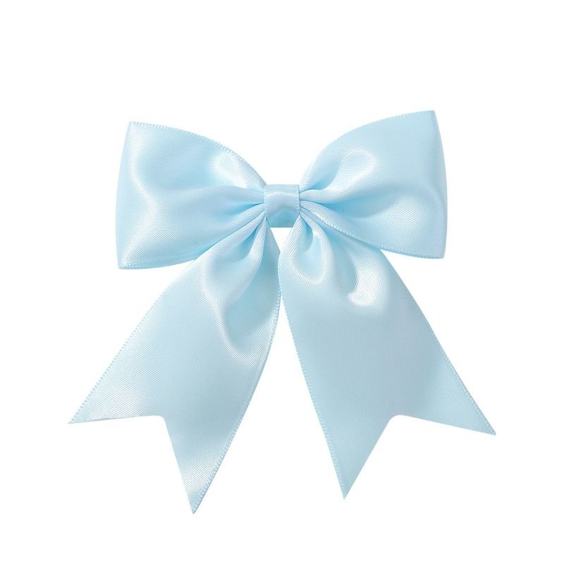Kids Girls Cute Solid Color Bow Swallowtail Hairpin
